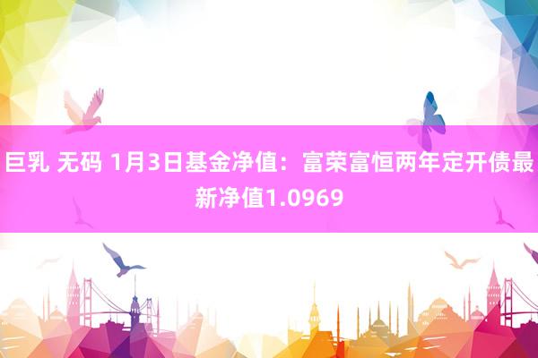 巨乳 无码 1月3日基金净值：富荣富恒两年定开债最新净值1.0969